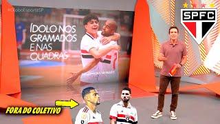 GLOBO ESPORTE SÃO PAULO! SÁBADO AGITADO NO SPFC! CALLERI E RATO FORA SÃO AUSÊNCIAS NO COLETIVO