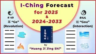 I-Ching forecast for 2025 and the 10 years luck by "Huang Ji Jing Shi" book