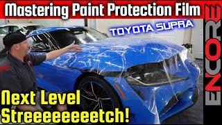 Toyota Supra Full Hood PPF  Paint Protection Film Installation Tutorial