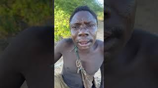 Hadzabe Tribe bushmen say names of new countries in English language for the first time 