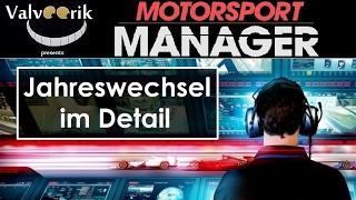 Motorsport Manager - Jahreswechsel im Detail - Tipps & Tricks [Guide]