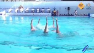 Jelsincro 05 PORTUGAL RUTINA LIBRE COMBINADA SYNCHRONISED SWIMMING MEDITERRANEAN CUP 2017