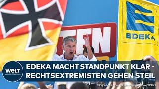 EDEKA WIRBT GEGEN AFD: Björn Höcke richtig sauer - Lokale Lebensmittelhändler in Angst | WELT Thema