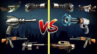 Dead Trigger vs Dead Trigger 2 | All Weapons - Lomelvo