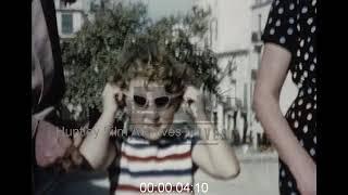 Girl puts on Shades, 1950s - Archive Film 1066629