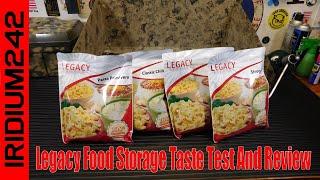 Legacy Food Storage Taste Test And Review