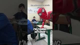 He Dressed up as SpiderMan because...