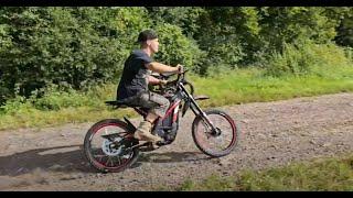 Elektro Enduro M300 von Motopai Testfahrt Test von Rolf Venz E-Motorrad GPS Gelände Test