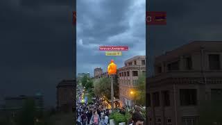 Walking tourYerevan Armenia #ytshorts #dailyvlog #walkthrough #viralvideo #yerevancity #shorts