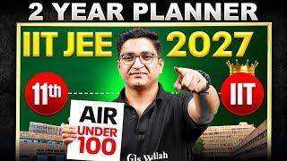 JEE 2027: Complete PLANNER for Class 11th to IITIAN || Arjuna Jee 2026 