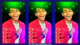 Live Chat Video Editing Kaise Karen || #Videoediting | Vijay Tech mind || New Trending Video Editing
