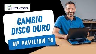  ¿ Cómo cambiar y instalar el Disco Duro de un Portátil HP Pavilion 16-af0005ns ? 