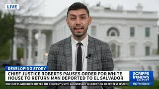 Supreme Court pauses deadline to return Maryland man mistakenly sent to El Salvador