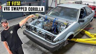 We make a VW VR6 Engine Rear-Wheel Drive on Scotto’s Gymkhana GRiD Toyota AE8