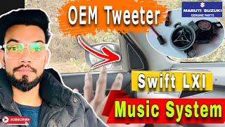 How to Install OEM Tweeter in a Car DIY | Swift LXI Music System Upgrade @MarutiSuzukiCorp