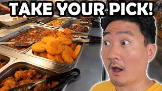 *SECRET* NEW JAPANESE BUFFET at Tokyo Central Market!