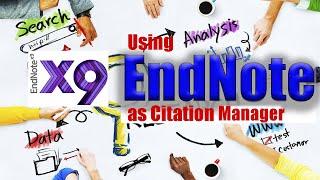 Using EndNote as Citation Manager | Reference Manager | Research Scholar Tool