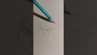 Light sketch Goku in my performance  | Ksen Art | 