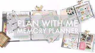 Plan with Me// Set up White Space Planning in my Memory Planner - 516vlogs