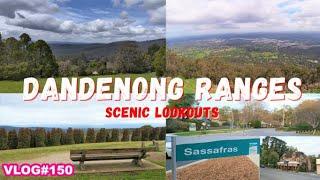 A DAY IN DANDENONG RANGES  + DRIVE SCENIC LOOKOUTS #InDaynaMo