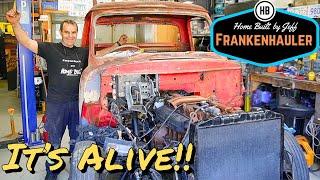 It's alive! - 1954 Ford F600 Car Hauler Build part 25