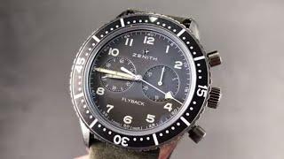 Zenith El Primero Pilot Cronometro Tipo CP-2 Flyback 11.2240.405/21.C773 Zenith Watch Review