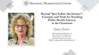 Beyond “Just Follow the Science”: Concepts and Tools for Teaching Public Health Literacy