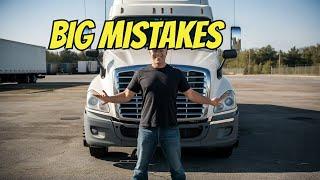 Top Rookie Mistakes New Truck Drivers Make