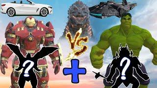 The Journey of Godzilla x Kong rescue T-Rex from Gojirah - Animal Revolt Battle Simulator