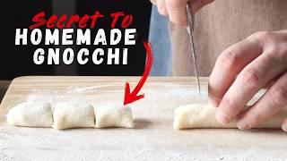 Secret to Soft Homemade Gnocchi