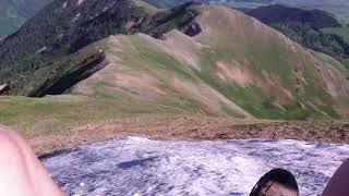 Glissading in Colorado Alpine Fun