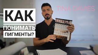 Как понимать ПИГМЕНТЫ| Теплая страховка | Tina Davies краски для перманентного макияжа