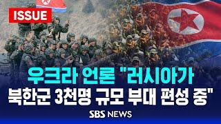 우크라 언론 "러시아가 북한군 3천명 규모 '대대급 부대' 편성 중" / 북한 '남북 연결도로' 폭파.. 러 "북 침략당하면 개입" (이슈라이브) / SBS