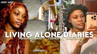 LIVING ALONE DIARIES🪞 | Maintenance Day + Skincare Routine + Washing | Almost Got EXPOSED