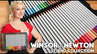 Reviewing The Winsor and Newton Studio Collection Coloured Pencils. Better than the Prismacolor?