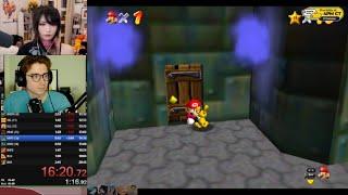 Clint Stevens - Mario 64 16 star race (Team Clint vs Simply) [February 26, 2023]