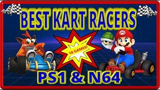 BEST KART RACING GAMES |  N64 And Playstation