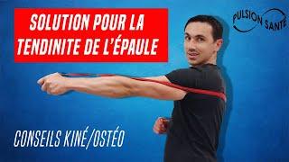 TENDINITE DE LA COIFFE DES ROTATEURS ET DOULEURS D'ÉPAULE : EXERCICE ET TRAITEMENT KINÉ