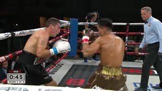 Weljon Mindoro vs Lucas De Abreu, FULL FIGHT! Mindoro Pinatulog si Abreu 3rd Round Knock out!