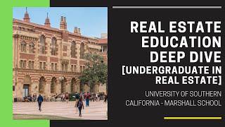 University of Southern California Undergraduate Marshall School of Business