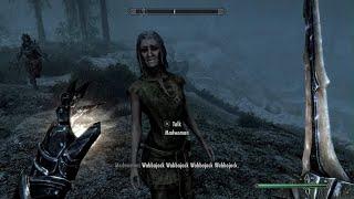 Skyrim: Crazy Old Lady Asks Me to Use the Wabbajack on Her
