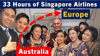 33 Hours of Singapore Airlines to Amsterdam