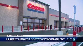 Crowd builds at new Ankeny Costco on opening day