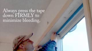 How to Use Blue Painter's Tape (House Painting Tips)