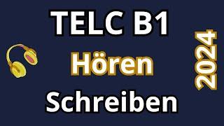 TELC B1 DTZ Hören & Schreiben Mit Lösungen am Ende jeder Aufgabe | Modelltest 1