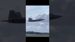 F-22 Raptor Takes Off From Vero Beach!