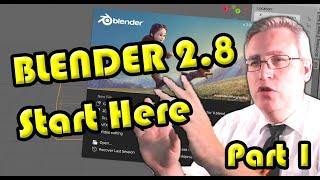 Blender 2.8 for 3D Printing, Start Here - Part 1 Setup