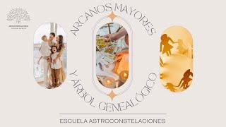 Arcanos mayores del Tarot y el árbol genealógico (psicogenealogía + constelaciones  familiares)