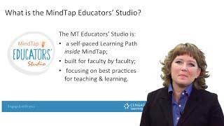 Quickly Learn How to Use MindTap…by Using MindTap!