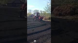 Посадка картофеля трактором Т-25